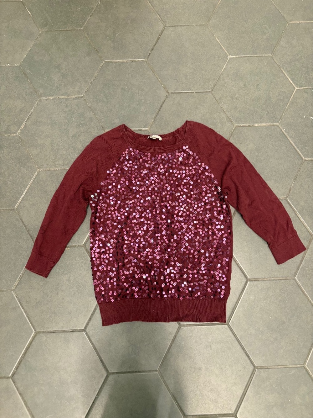 Used Anne Taylor Loft Small Sequin Sweater